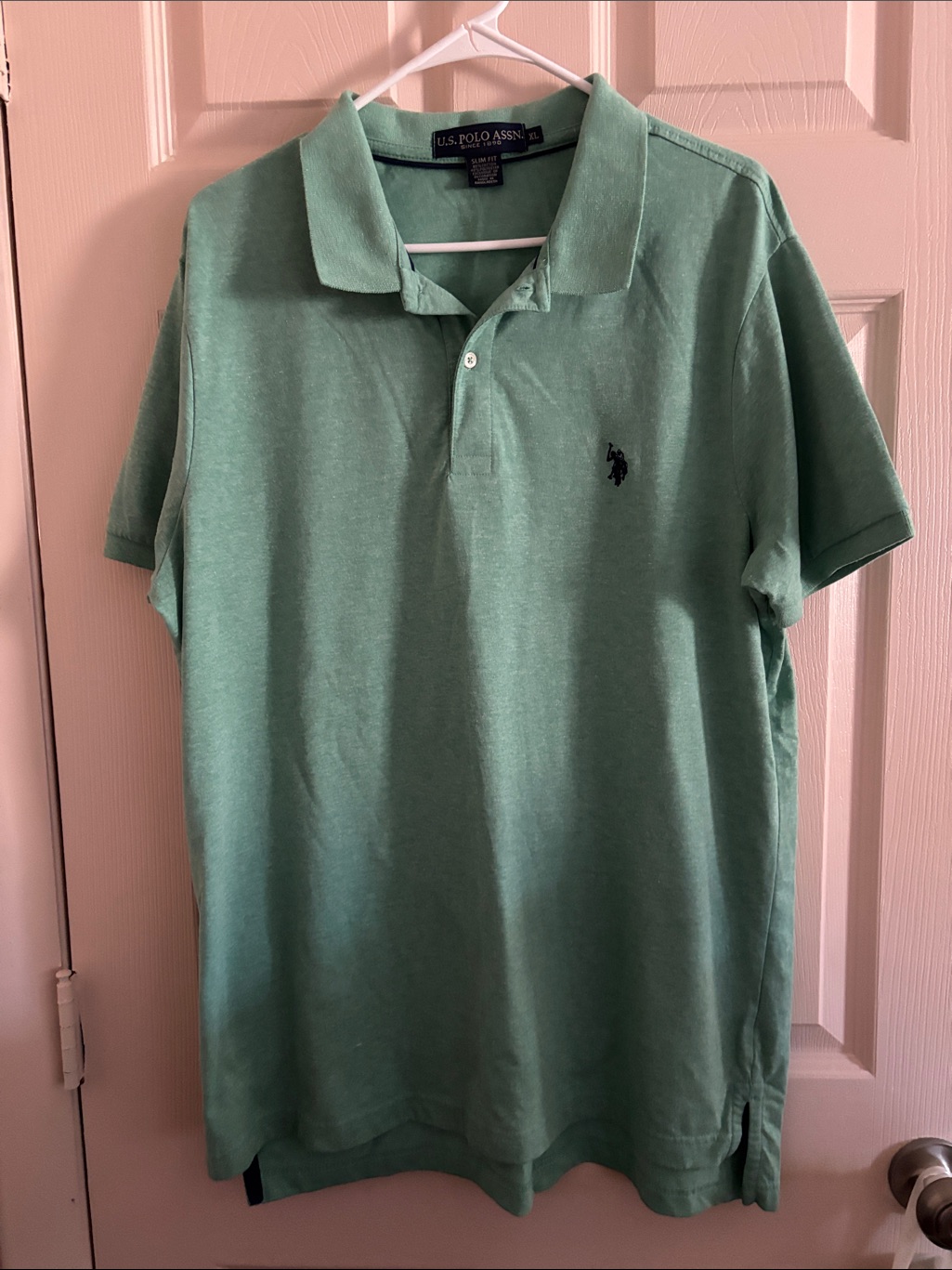 U.S. Polo Assn. Light Green Short-Sleeve Polo